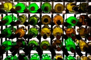 Reciclaje y porta botellas
