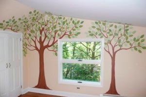 Imagen ilustrativa del artículo Cómo hacer un mural para un dormitorio infantil
