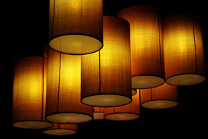 Imagen ilustrativa del artículo Cómo decorar la pantalla de una lámpara