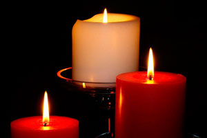 Imagen ilustrativa del artículo Cómo decorar velas o velones