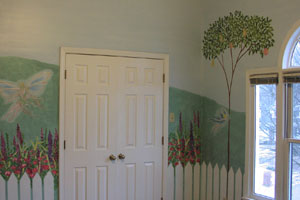 Imagen ilustrativa del artículo Cómo decorar el cuarto infantil como un bosque