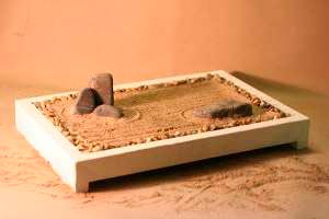 Imagen ilustrativa del artículo Cómo hacer un jardín zen en miniatura